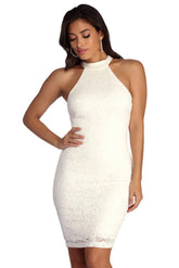 Pretty & Proper Lace Midi Dress